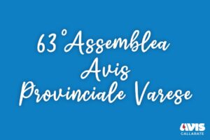63° Assemblea Avis Provinciale Varese